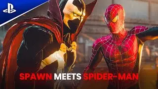 SPAWN and SPIDER-MAN Team-Up in Marvel's Spider-Man 2