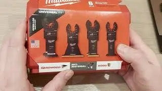 Обзор набора  полотен Milwaukee для реноватора