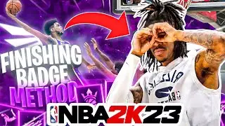 BEST Finishing Badge METHOD NBA 2K23!  Limitless Takeoff + Posterizer Core Challenge In 2 HRS!