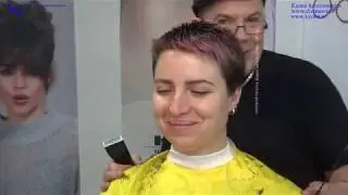 I feel so Good with my Strong Super Short Feminine hairstyle! Greta  tutorial by TKS