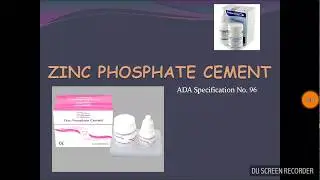 zinc phosphate cement