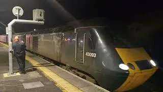 Last Penzance to Plymouth HST departing Par, 1Z25 13 December 2025
