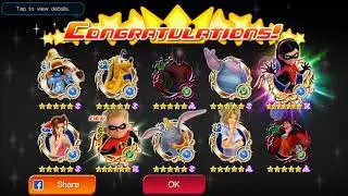 Kingdom Hearts Union X (Incredibles Banner Pulls)