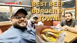 Best beef burger in Jeddah | FireFly | SheikhVlogs 🔥 اكبر وألذ برغر في العالم