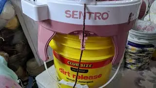 🧶🥢How to set up your Knitting Machine Addi Sentro ( Laundry Detergent Bucket)
