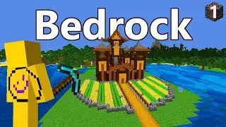 My Best Start in Minecraft Bedrock Survival | Ep. 1
