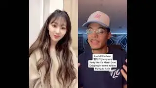 Giselle aespa에스파 Reaction @justusraps SAVAGE Rap🤟