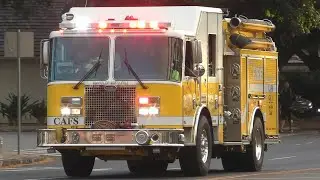 Honolulu Fire Dept. Engine 29 Responding
