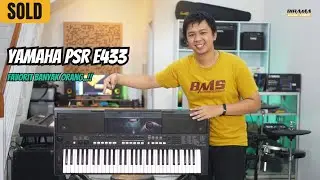MURAH.!! YAMAHA PSR E433, harga segini sudah bisa flasdisk, bisa buat dangdutan