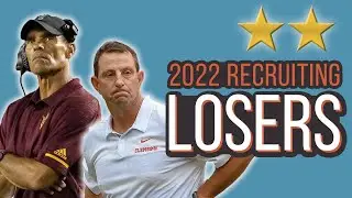 College Football Recruiting Losers 2022