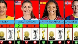 The Greatest Women in Football History | World Cup, Ballon d'Or & UCL Winners