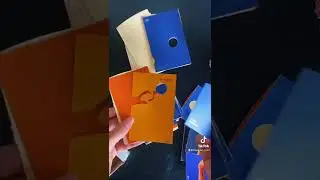 Paper Cut Animation with Paint Sample Swatches