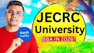 BBA at JECRC University 2026 🔥 Reality Check | Admission, Fees & Placements Pros & Cons