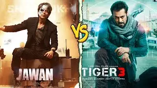 Jawan, V/S. Tiger 3 🤯 Jawan and Tiger 3 Highest grossing movies
