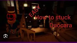 How to get duocara stuck in piggy mansion!!(easy)Piggy roblox