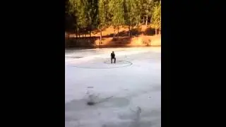 Boy falls through ice and drowns