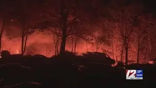 'An unstable situation': Firefighters recount battling flames erupting from Smithfield junkyard