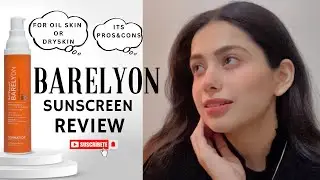 BARELYON SUNSCREEN REVIEW ✅||