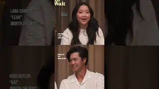 #LanaCondor and #RossButler talk about their first kiss on the set of #WorthTheWait