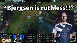 TL Bjergsen Hits A Clean Charm Flash On Ahri!!!