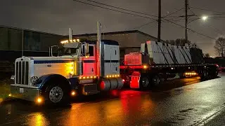 December 6, 2021 Загрузка Гранитом￼ в понедельник Peterbilt 389
