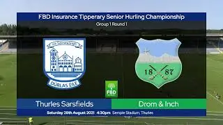 2021 08:28 Thurles Sarsfields v Drom & Inch   Tipp SHC Round 1