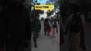 Reaction 👀🤩 #boy #cutegirl #motovlog