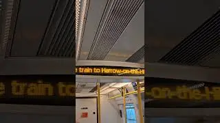 metropolitan line Harrow-On-The-Hill annoncement 18/10/2025
