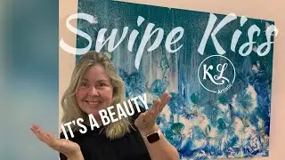 Swipe Kiss Beauty🎈#tutorial #abstract #klartistic #art #fluidart #easytodo #howto_ #acrylicpouring