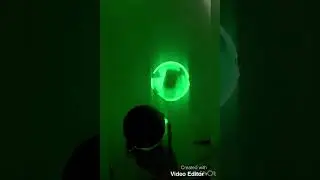 Glow in Dark Zebra ReStash Jar