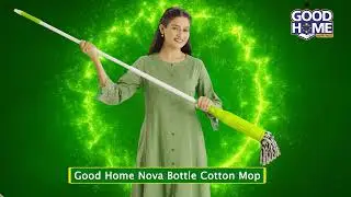 Smart. Clean. Convenient. | Good Home Nova Bottle Cotton Mop