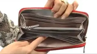 Calvin Klein Zip Around Wallet H2GQA832 SKU:#8213661