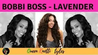 Bobbi Boss Lace Front Wig - Lavender