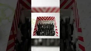 Carbon vs crusher #asmr #crushing #toys #shredding #explosion #christmas #destruction #shorts