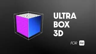 Ultra Box 3D (After Effects script promo)