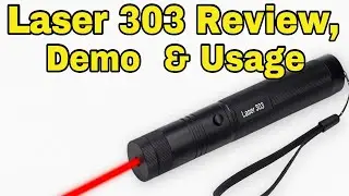 Red Laser light 303 model Powerful Red Beam 🔴 | Long Range Red Laser Pointer Review
