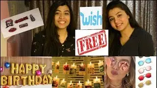 We bought free stuff from WISH.COM |