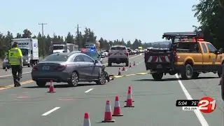 Hwy. 97 N. of Bend reopens after head-on crash