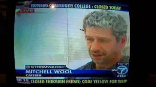 Mitchell Wool ....Bean Bag open during Blizzard 2010