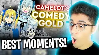 FGO Round Table Knights Funny Moments REACTION!