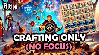 OLD VIDEO: PROFTING while CRAFTING without FOCUS | Gordinh - ALBION ONLINE