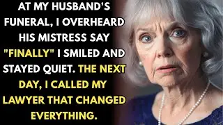 At My Husband's Funeral, I Heard His Mistress Say 