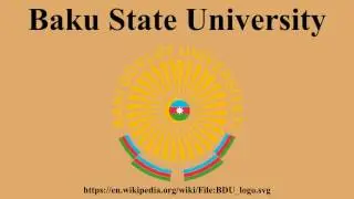 Baku State University