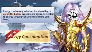 Elite Train Hall - Energy Consumption - Saint Seiya Awakening