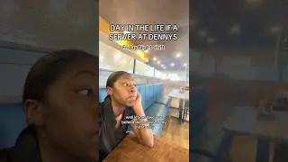 Friday Night Shift at Denny&rsquo;s: A Day in my life as a server 🍽️💨 #serverlife #dayinthelife