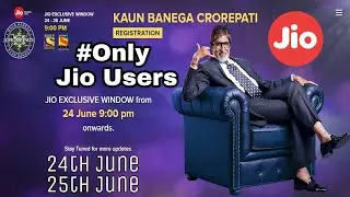 KBC registration lines again open only for Jio users