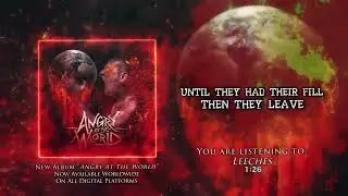 Leeches Official Lyric Video - Angry At the World