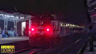 SRC WAP-4 pulls empty rake of 02810 Howrah Mumbai CSMT Mail Special for shunting | INDIAN RAILWAYS |