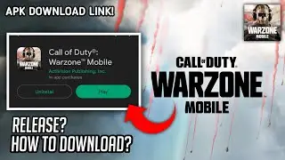 COD Warzone Mobile | Rilis Di Play Store?! New Beta Gameplay - APK Download Link!