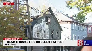 1 person dead, 9 displaced after fire at multifamily home in Hartford